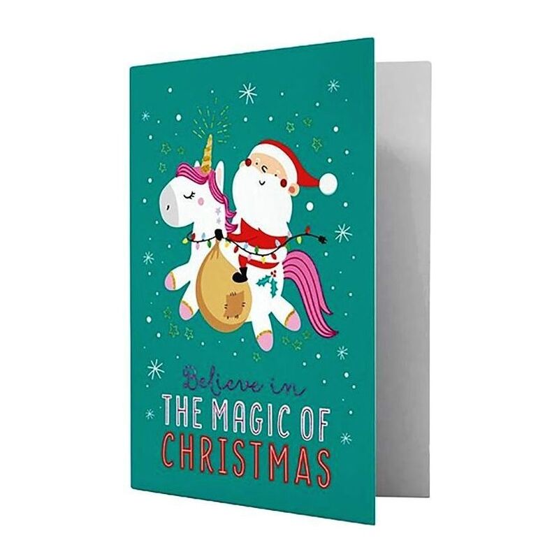 Legami Unusual Christmas Unicorn Greeting Card