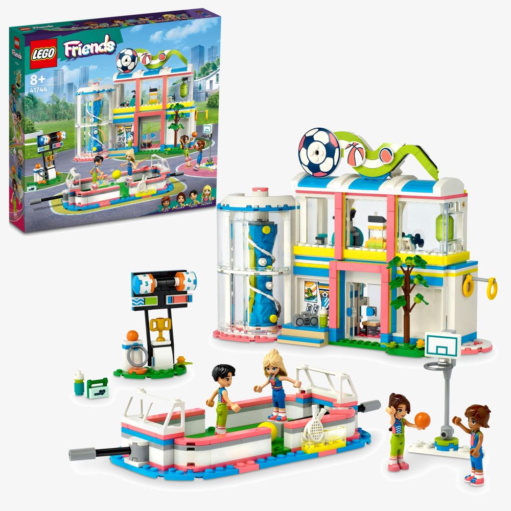 LEGO Friends Sports Center Building Set 41744 (832 Pieces)