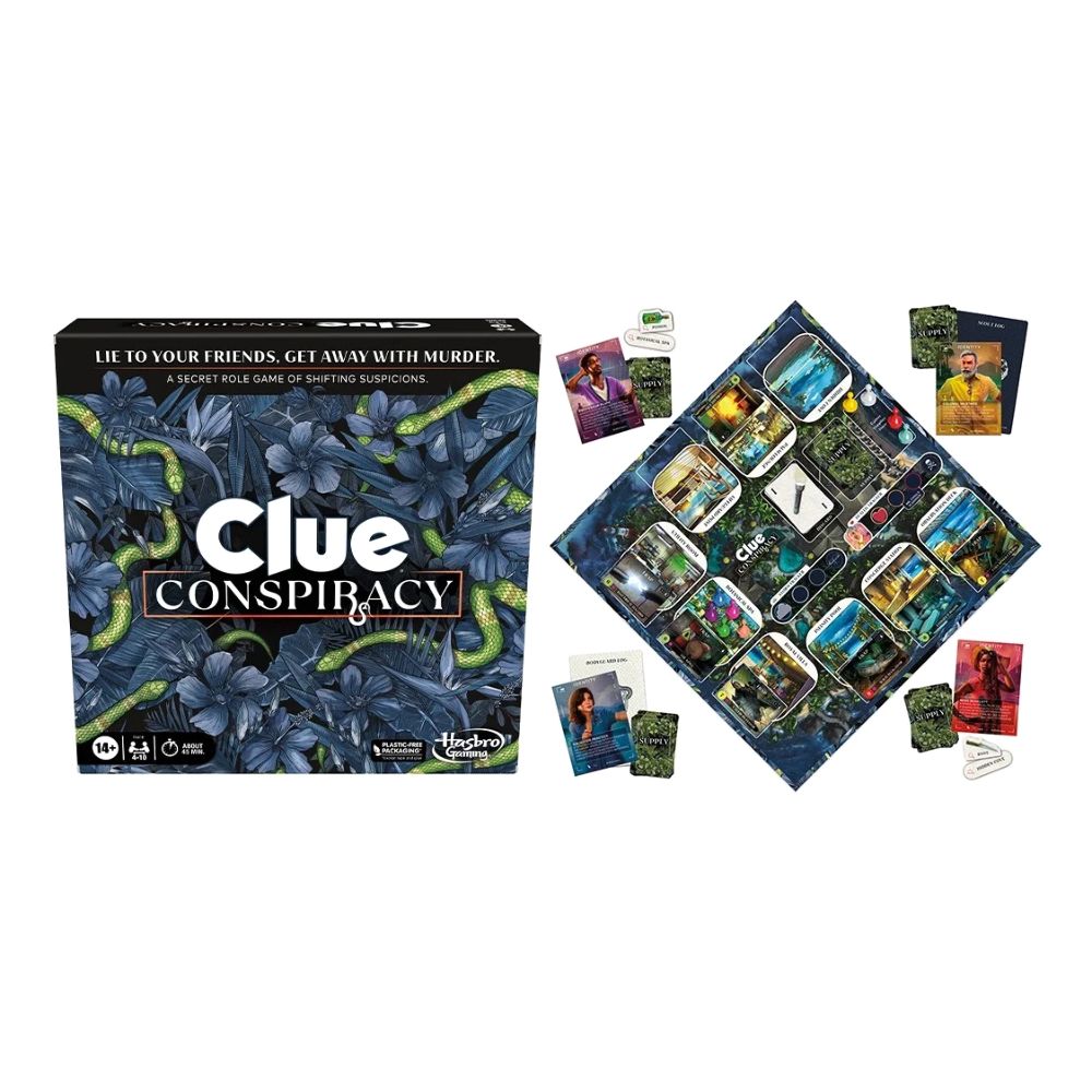 Hasbro Gaming Clue Conspiracy Board Game F6418