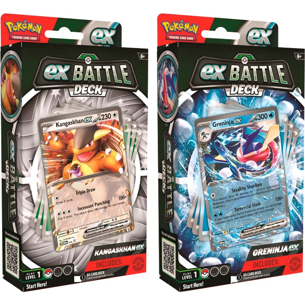Pokémon TCG Kangaskhan Ex Battle Deck / Greninja Ex Battle Deck (Assortment - Includes 1)