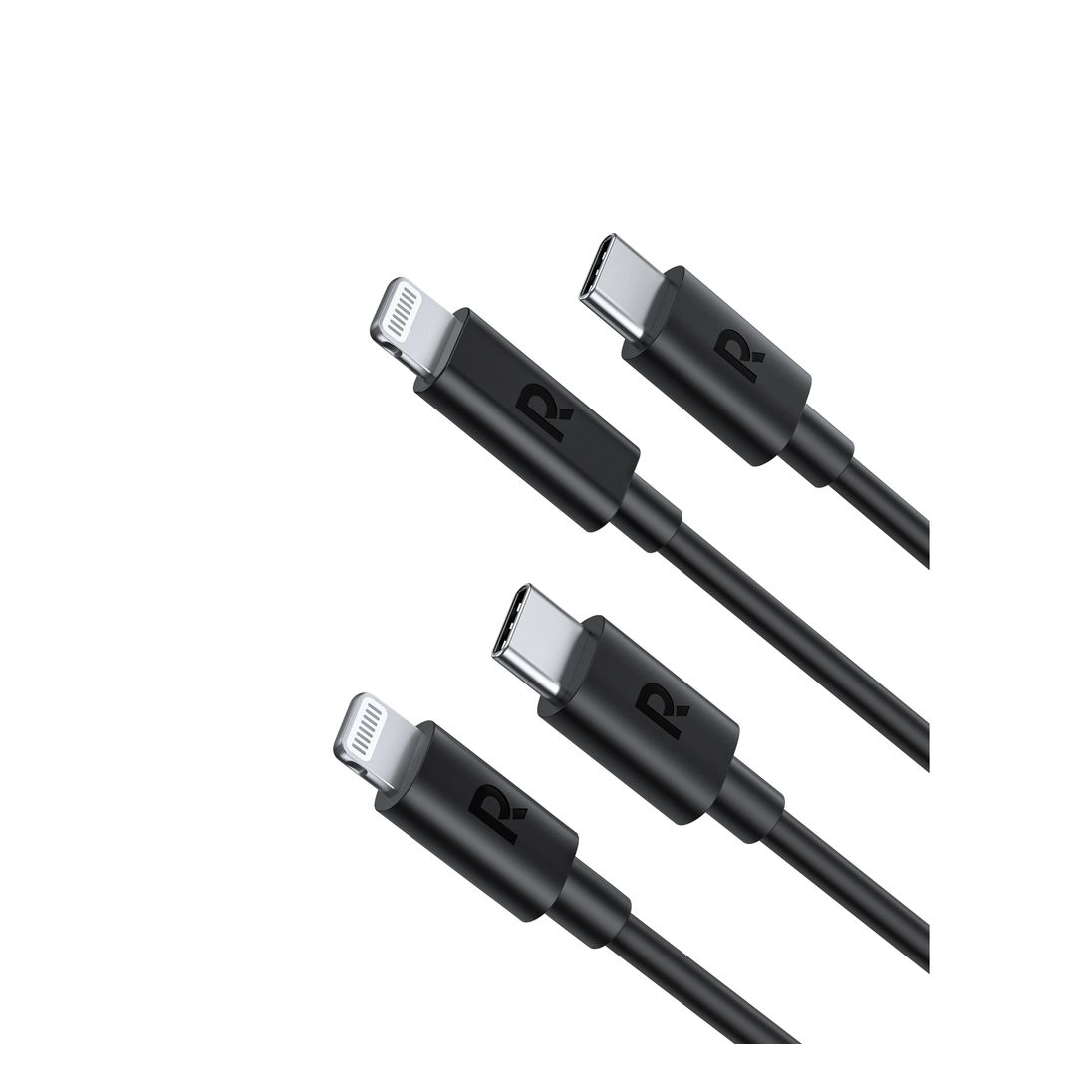 Ravpower 2-in-1 Cable Combo - Black