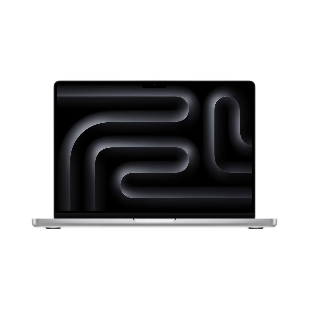 Apple 14-inch MacBook Pro M3 chip with 8-core CPU and 10-core GPU / 8GB / 512GB SSD (Arabic/English) - Silver