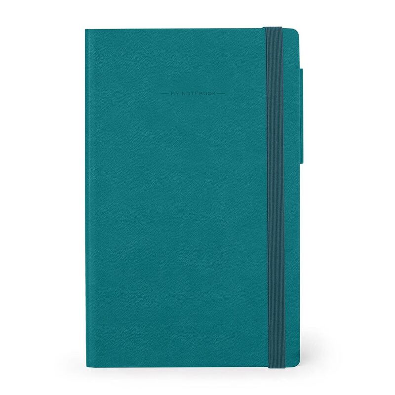 Legami Notebook - My Notebook - Medium Squared - Malachitegreen (13 x 21cm)