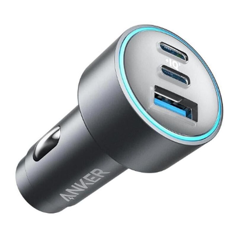 Anker 535 PowerDrive 67W 2C+1A Port Car Charger - Silver