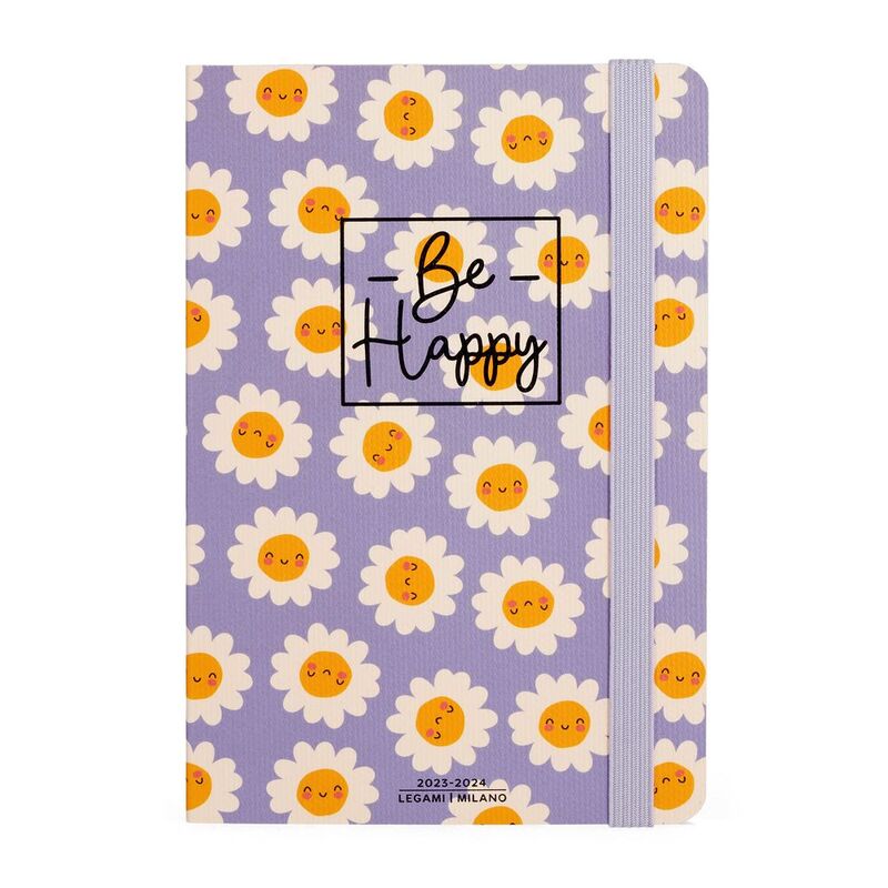Legami 18-Month Diary - 2023/2024 - Medium Weekly Diary - Daisy
