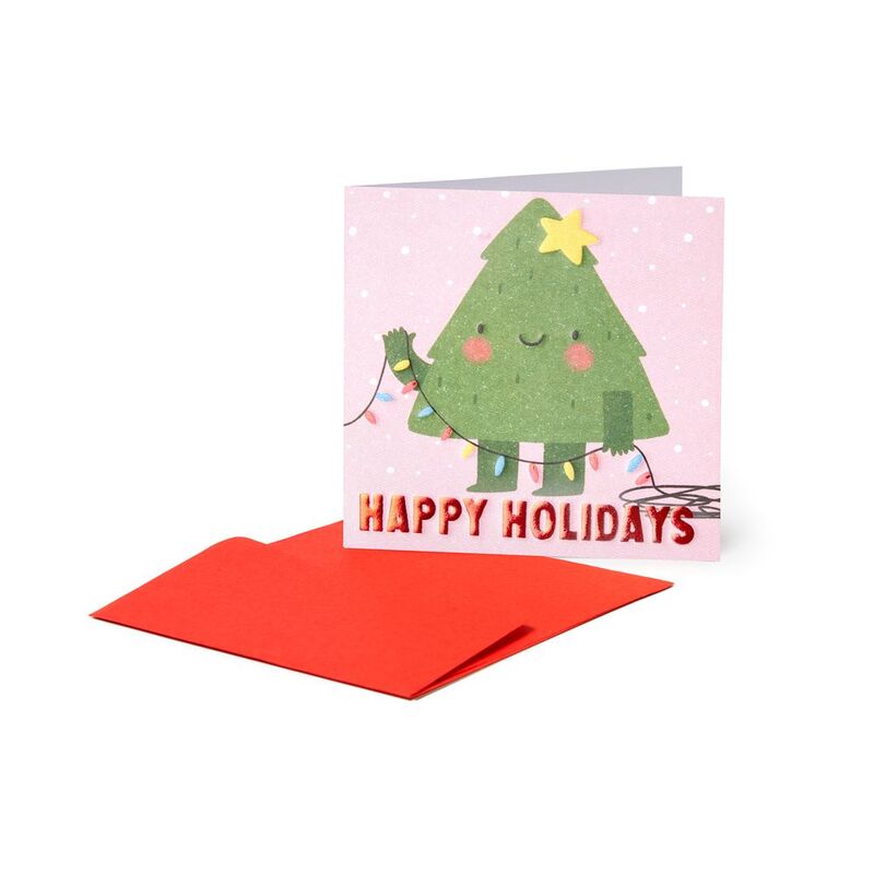 Legami Small Christmas Greeting Card - Xmas Tre - Xmas Tree