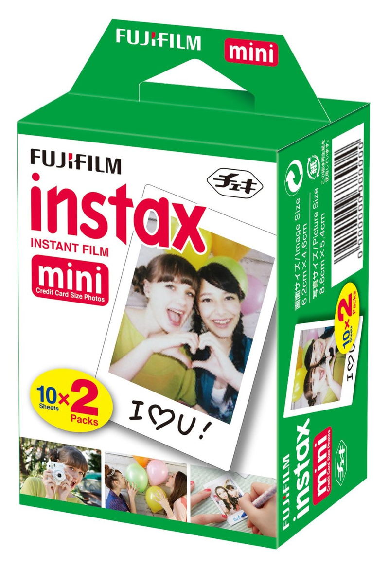 Fujifilm Instax Mini Instant Picture Film (20 Sheets)
